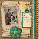Scrapbook page designs
